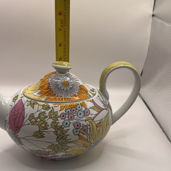 60s mod retro stoneware tea pot. - Picture 11 of 13